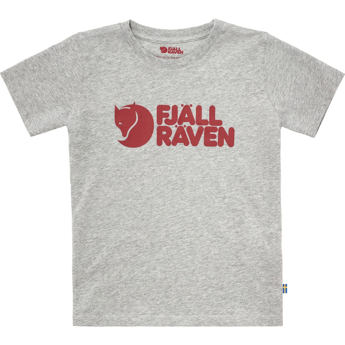 Fjällräven Kids Fjällräven Logo T-shirt grey-melange (020-999) 116 F80538-020-999-116