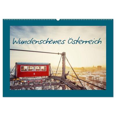 Wunderschönes Österreich (Wandkalender 2027 DIN A2 quer), CALVENDO Monatskalender