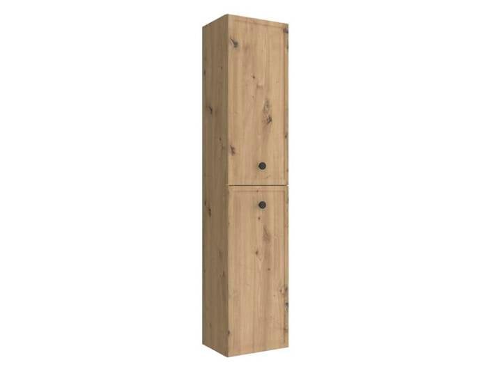 Colonne de salle de bain RUNA Chêne 30cm
