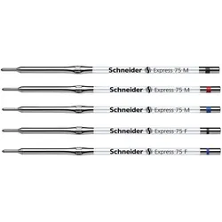 Schneider Kugelschreiberminen Express 75 0.5 mm Schwarz
