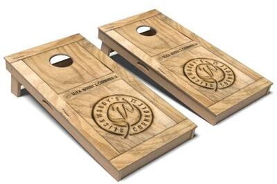 Skip's Garage SW Plywood Texture Cornhole Board Set