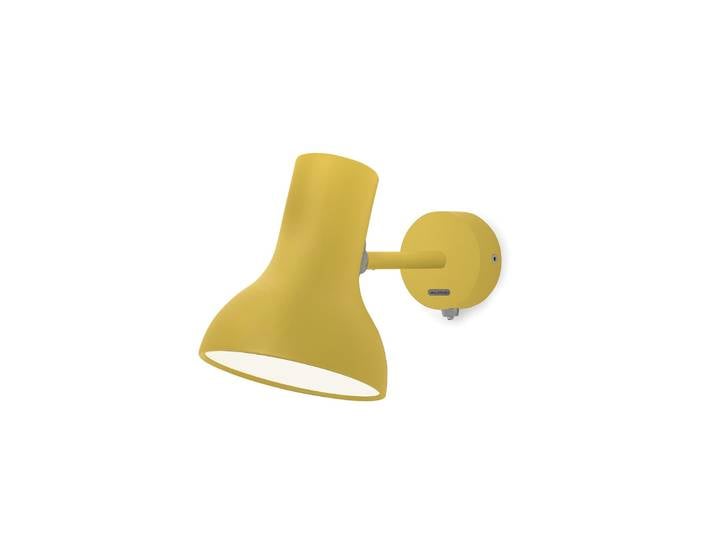 Applique murale Type 75 avec interrupteur, jaune ocre - Anglepoise Type 75 Mini - Salon / séjour - Design - Métal - À ampoule unique