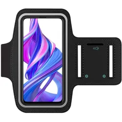 SmartFitness Honor 9X Handy Sport Armband, Smartphone Sportarmband, Schwarz