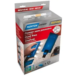 Norton Expert Hand-Schleifset 93 x 185 mm inklusive Absaugung und 4 Schleifbögen