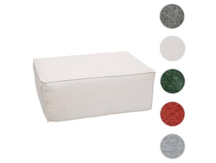 Ottomane/accessoire pour canapé HWC-O54 38x97x70cm crème