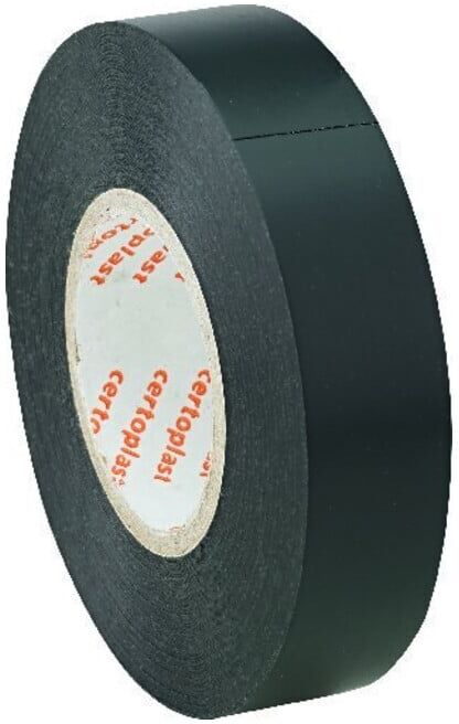 Certoplast Ruban isolant standard 19 mm / 25 m noir (60100116)