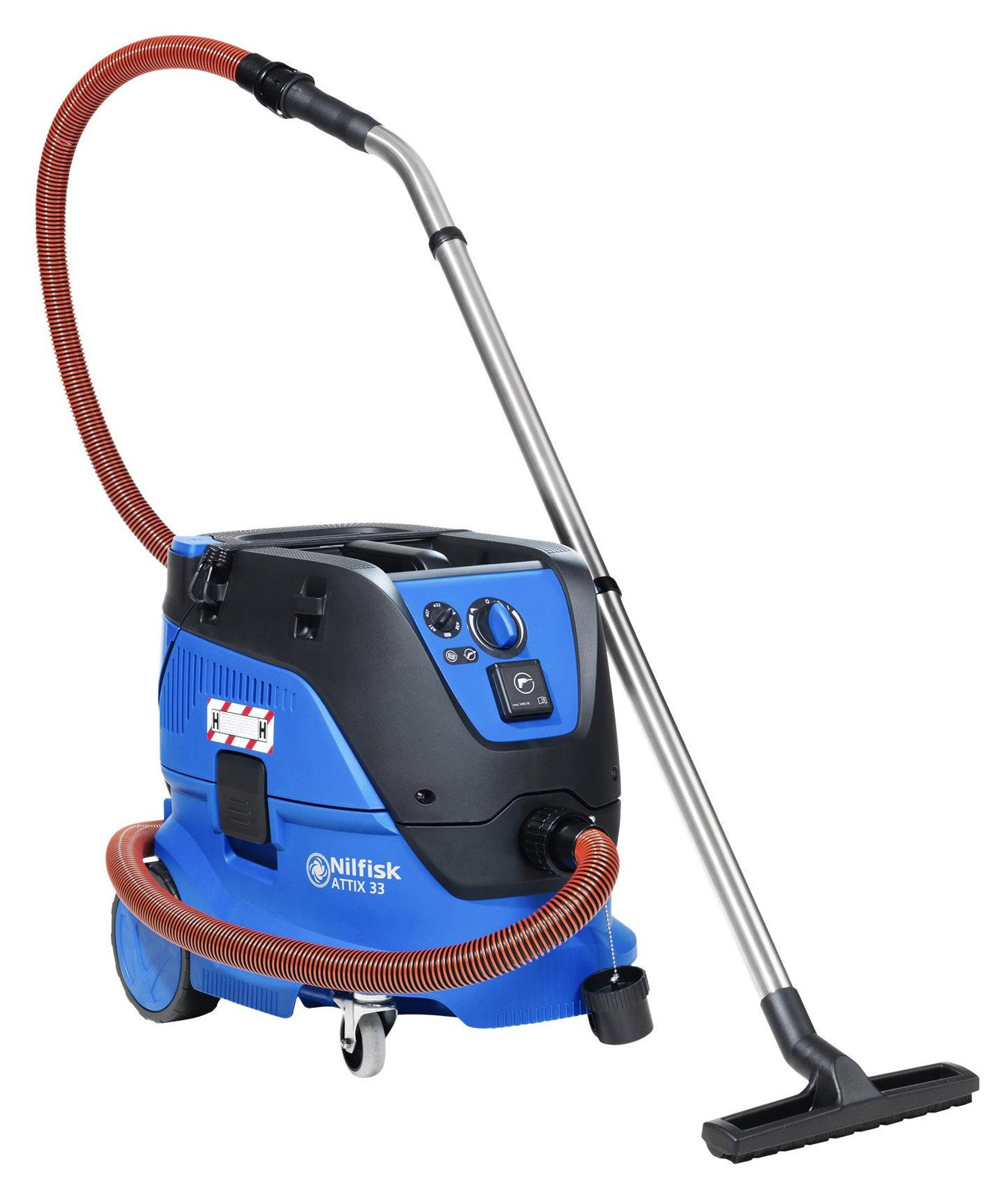 Nilfisk ATTIX 33-2H PC Droogzuiger, Zwart/Blauw, 30 liter