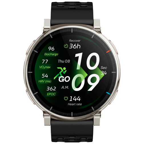 Amazfit Active 3 Premium Silber