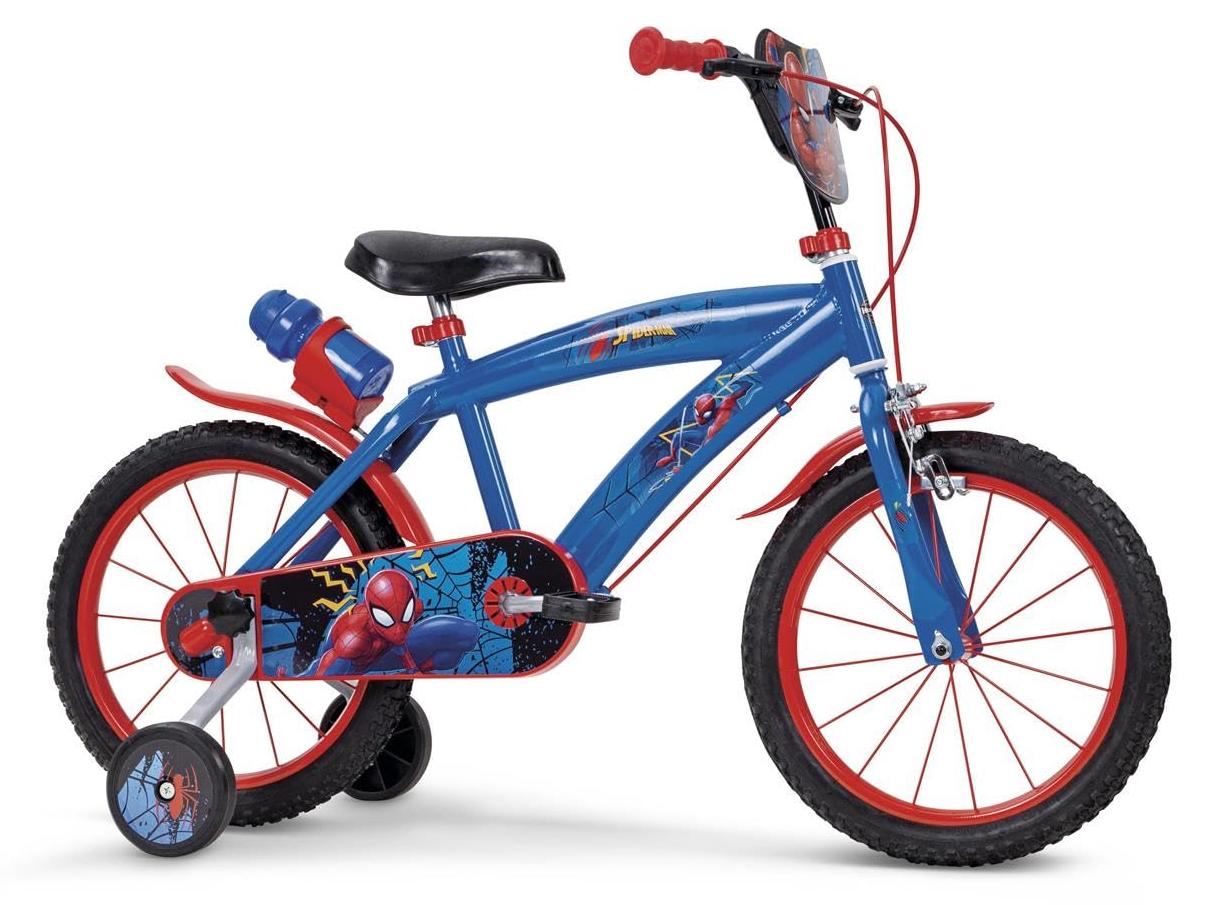 Kinderfahrrad 16 Zoll Spiderman-Design 5-7 Jahre