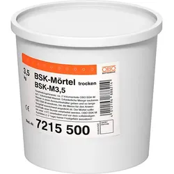 OBO Brandschutzkanal-Mörtel 3,5kg, grau BSK-M