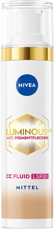 Nivea - Face Cellular Luminous630® 3-in-1 CC Fluid, 40 ml, Medium