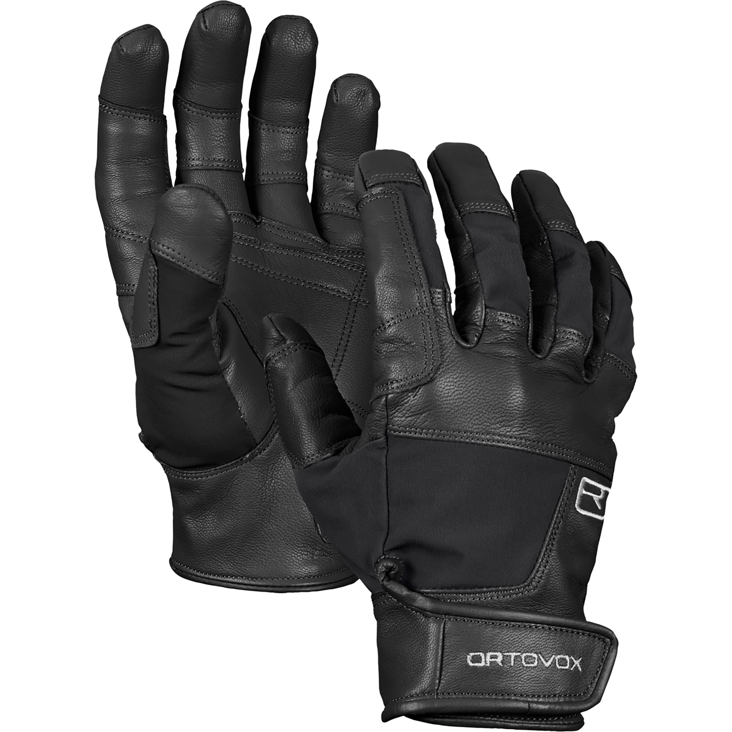 Ortovox Mountain Guide Skihandschuhe schwarz Größe M Trekking Wasserabweisend