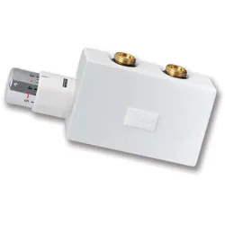 Bemm M-Ventil Puroline Durchgang, DN 15 x 50 mm, Thermostat Puro, weiss
