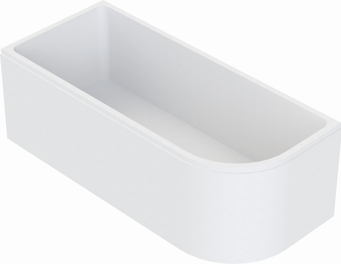 Schedel support de Schedel SW13756 180x80cm, gauche, partiellement ovale, hauteur 57cm