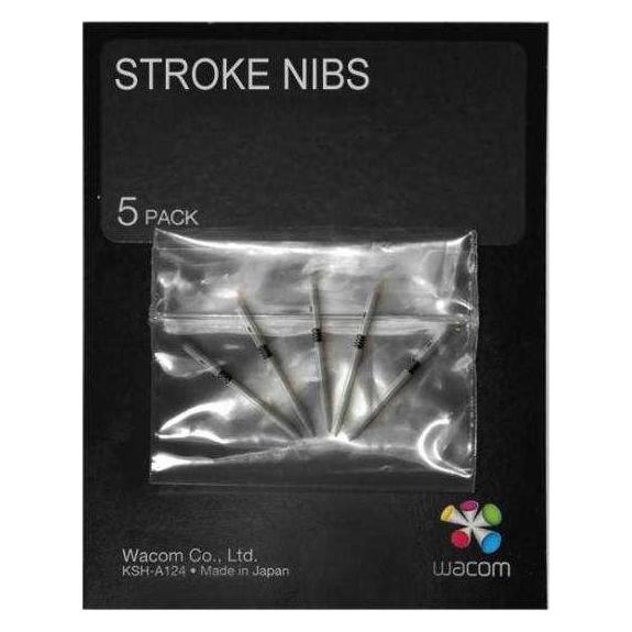 Wacom Pinsel-Stiftspitzen nibs 5 pack, I4/5 (ACK-20002)