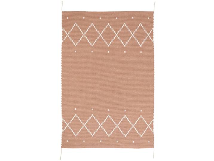 Kinderteppich Dallin rosa Polyester/Baumwolle 100 x 150 cm - Kinderteppich