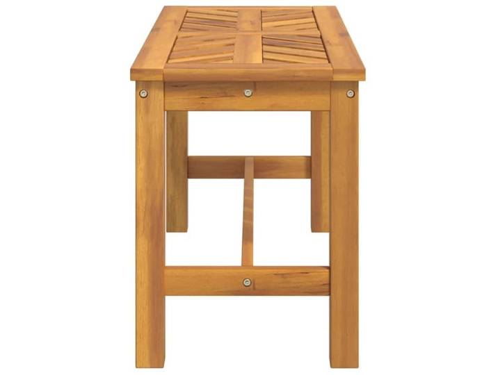 Promotion mars  * Banc de jardin (1/2 PLACES) - Banquette pour jardin - anticorrosion - 80 cm bois massif d'acacia_4991375