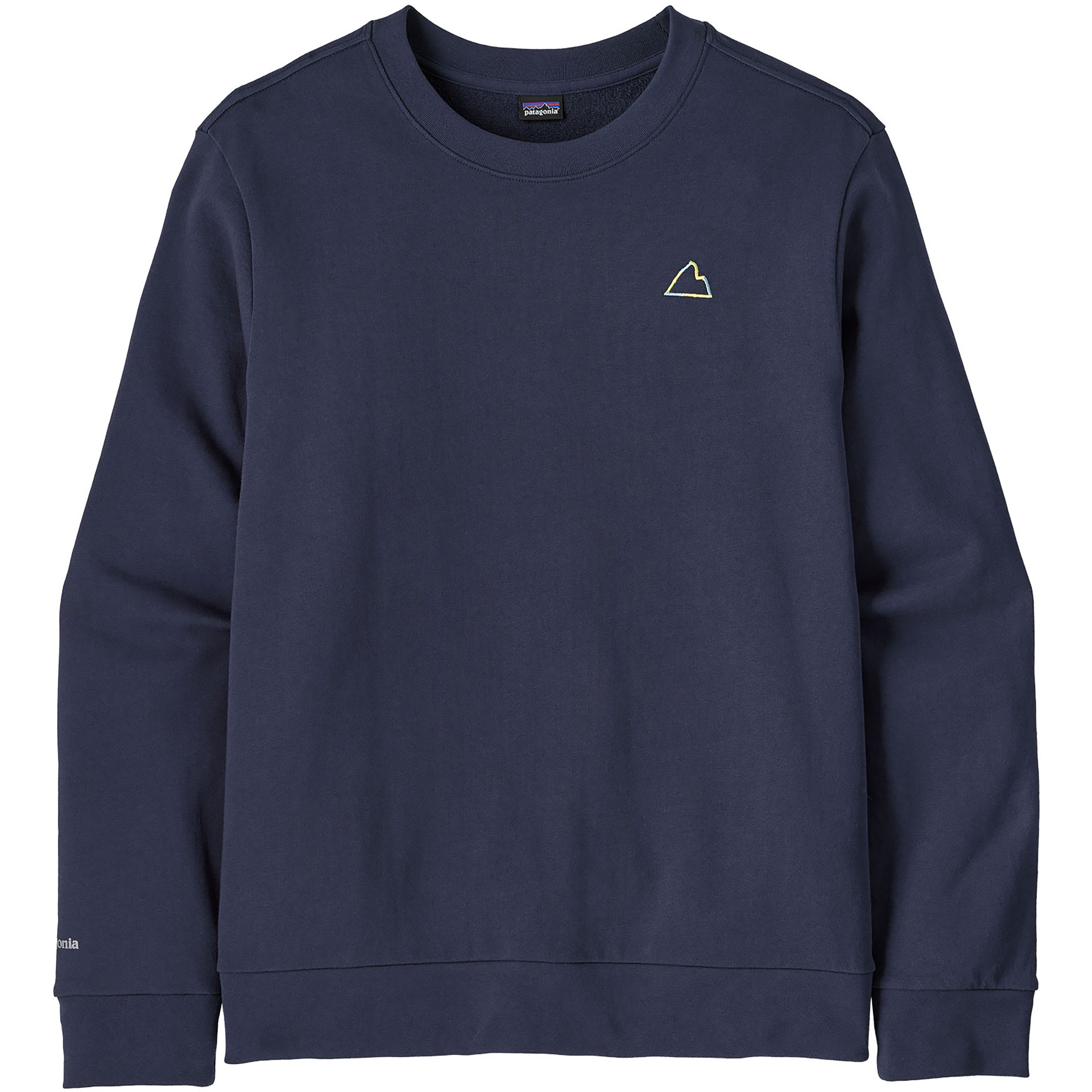 Patagonia Fitz Roy Massif Daily Crew Herren Pullover blau Größe S Lifestyle Hautfreundlich