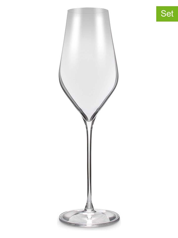 Salt and Pepper 4er-Set: Champagnergläser "Finesse" - 310 ml - onesize
