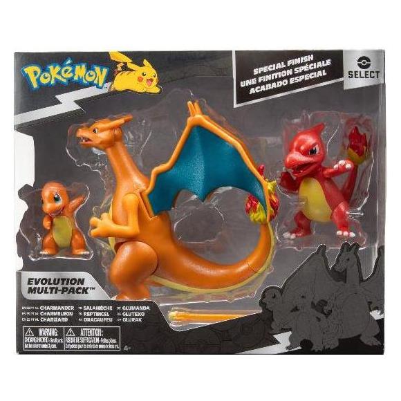 Rei Toys Pokemon: - Select Evolution Multi Pack Charmander (40704381)