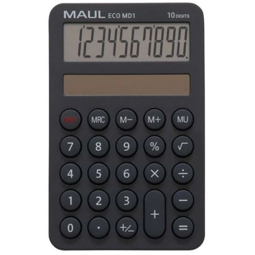 MAUL ECO MD 1 Taschenrechner grau