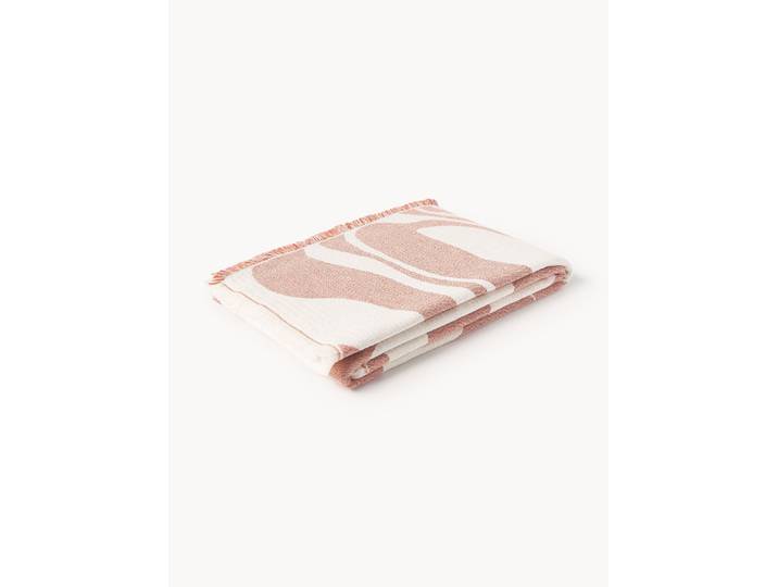 Jacquard plaid Rui met franjes