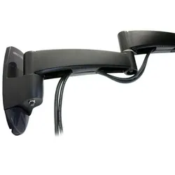 Ergotron Serie 200 Wandhalterung mit 2 Auslegern für einen Monitor bis 68,58 cm (27 Zoll) schwarz