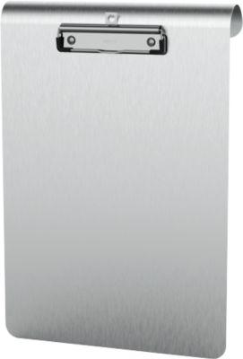 Klemmbrett Maul MAULmedic, Format DIN A4 , Hochformat, Klemmweite 8 mm, auch zum Aufhängen, Aluminium, silber