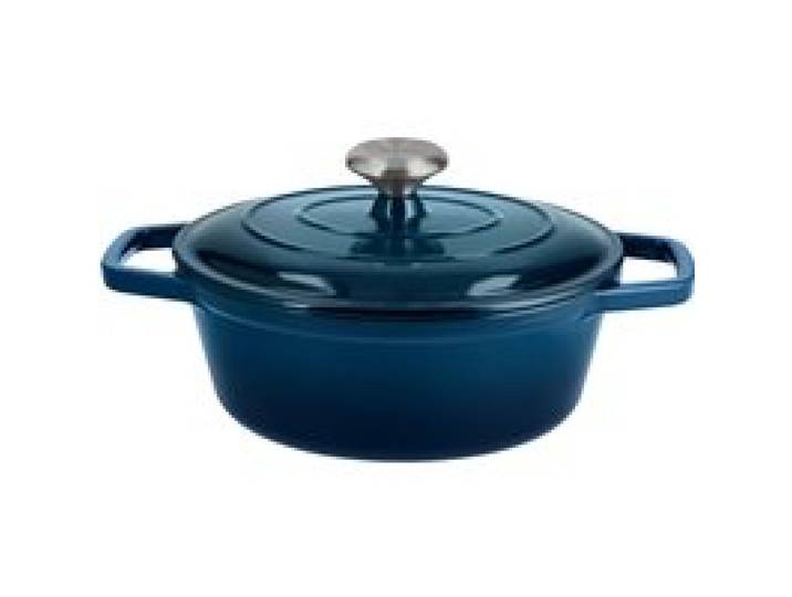SILVERCREST® Cocotte en fonte Premium, 3 L (Bleu)