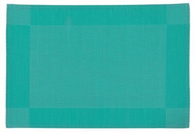 IH Casa Decor Vinyl Placemat (Classic) (Teal) - Set of 12