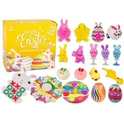 Ostern Fidget Toys Squishy Anti-Stress Spielzeug Set 18 Elemente