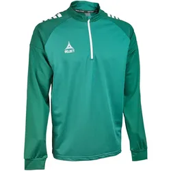 Select Spain 1/4-Zip Sweatshirt grün/weiß S