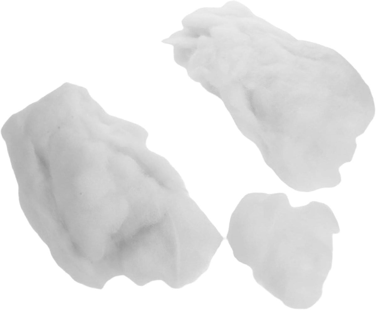 Wit Polyester Fiber Vulling voor Kussens en Knuffels - 450 gram