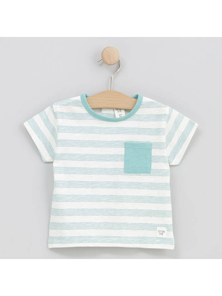 Cotton Fish Shirt in Creme - 110