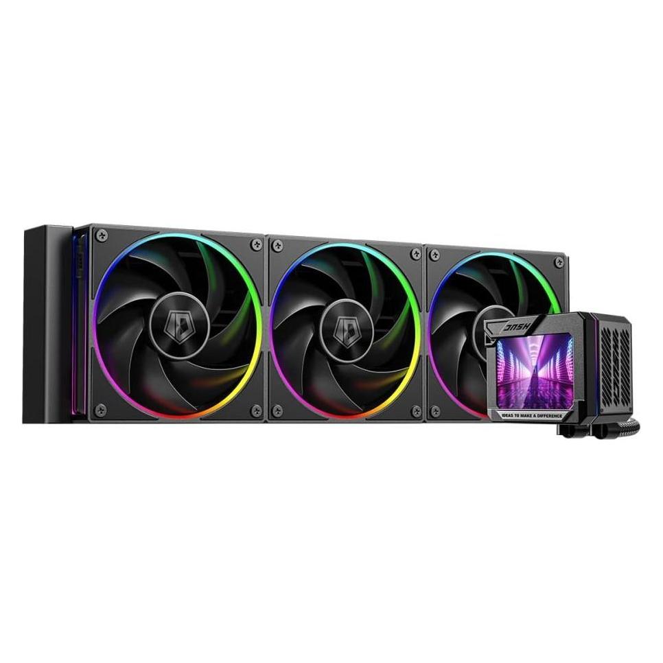 ID-Cooling DL360 MAX liquid processor cooler with aRGB lighting display (64683772)