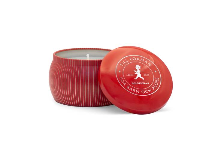 Solstickan Design Bougie parfumée Solstickan 25 h Rouge-cannelle & orange