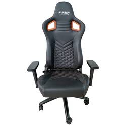 Kunzer Arbeitsdrehstuhl Schwarz/Orange 7RBS03 1 St.