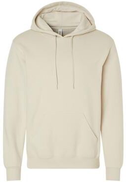 Jerzees 700MR Eco Premium Blend Ring-Spun Hooded Sweatshirt in Putty size 2XL   Cotton/Polyester