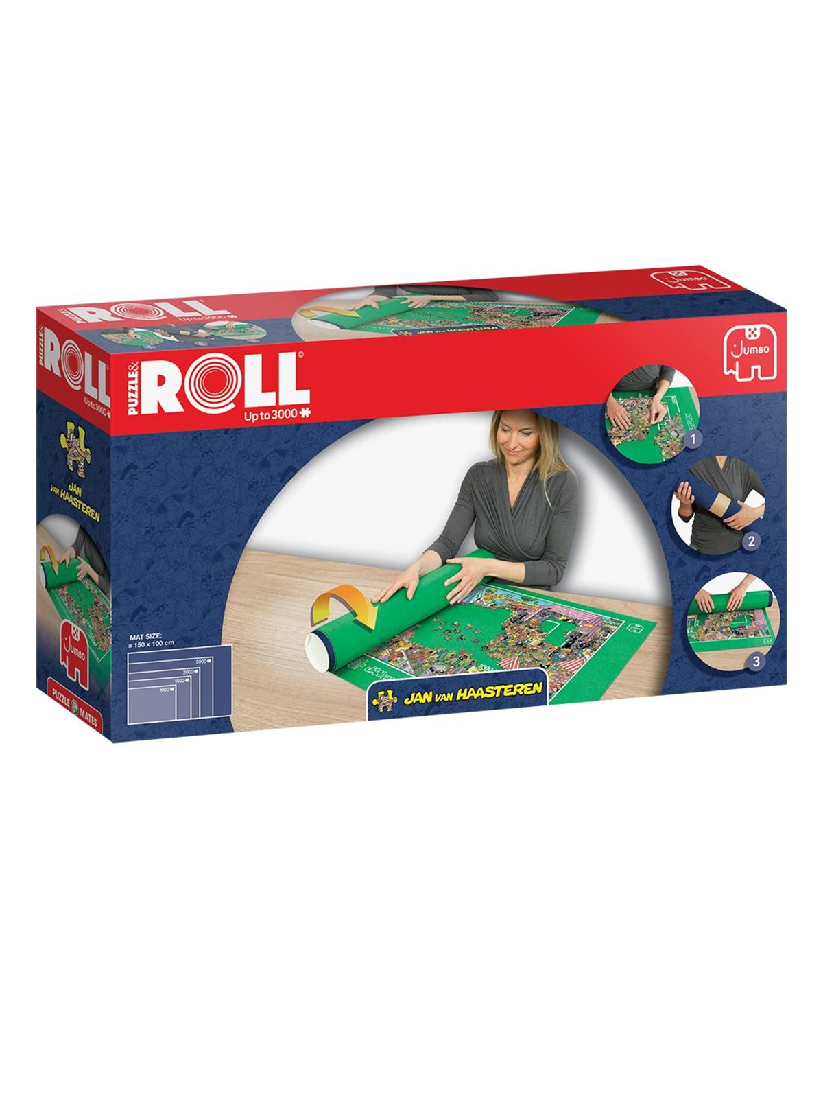 Jumbo Jan van Haasteren Puzzle Mat and Roll up to 3000 pieces Zubehör