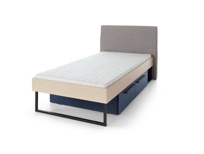 Deine Möbel 24 Jugendbett SORENTO 90/200 und 120/200 (Modernes Design, 1-tlg), Modernes Design