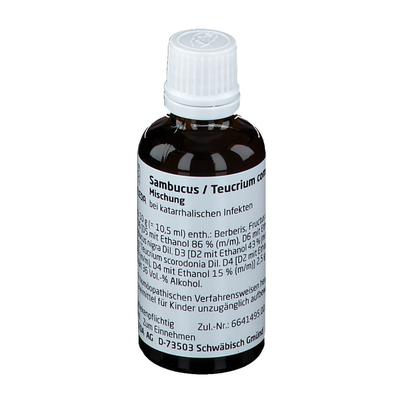 Sambucus/Teucrium comp.Mischung 50 ml Mischung