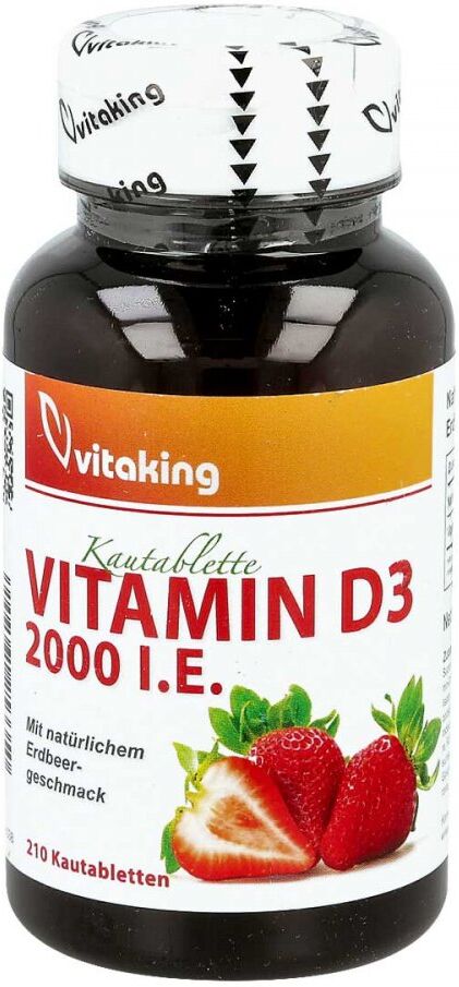 Vitamin D3 2.000 I.e. Kautabletten 210stk