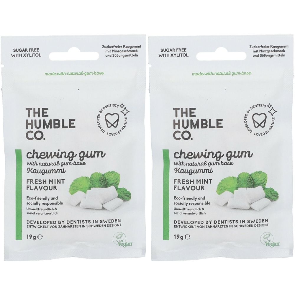 Humble Chewing-Gum S/S Menthe x2 2x19 g Kaugummi