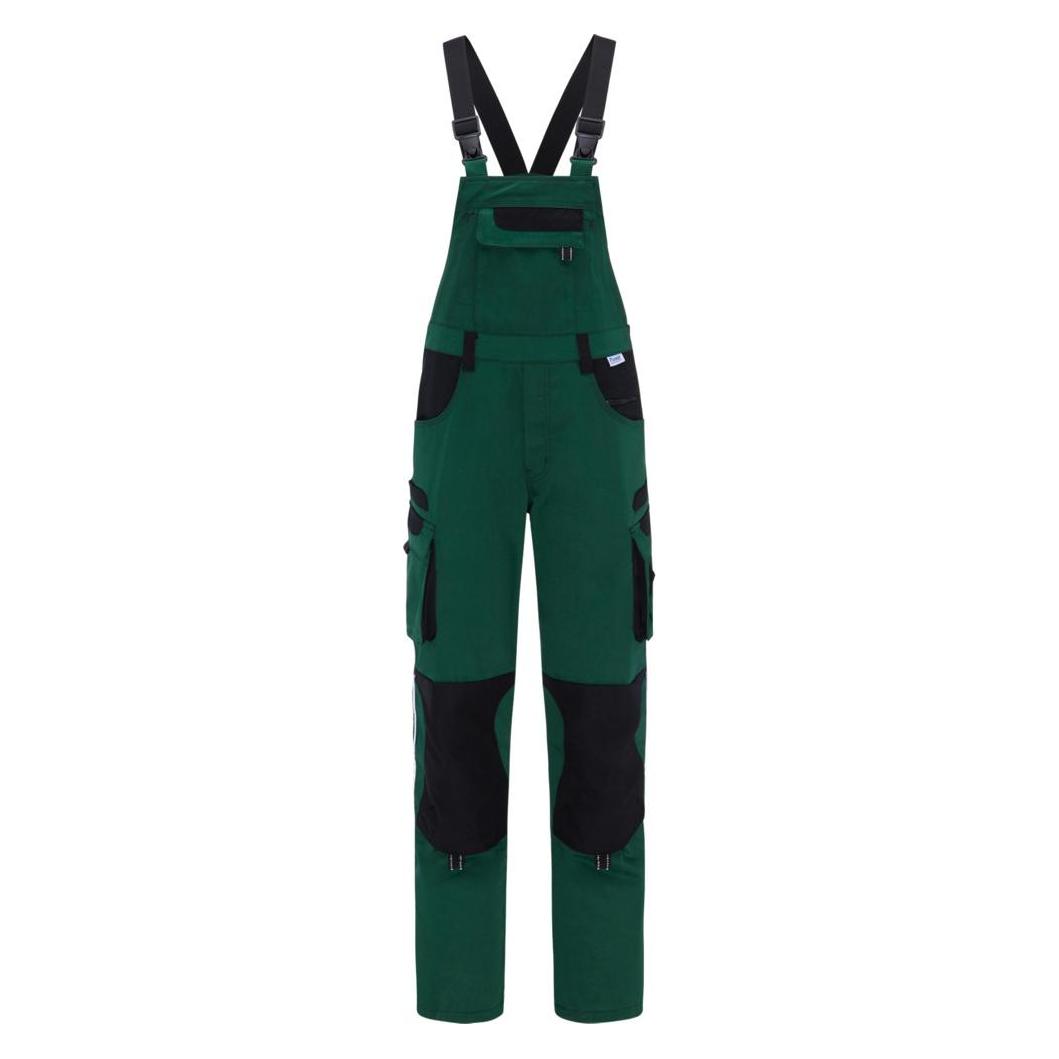 Pionier Latzhose TOOLS PLUS, 285 g/m², grün/schwarz, Gr. 64 (64) (94639696)