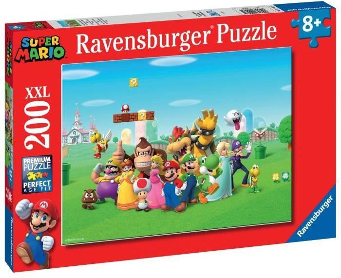 Ravensburger Super Mario XXL Puzzel - 200 stukjes - Avonturen van Super Mario - vanaf 8 jaar