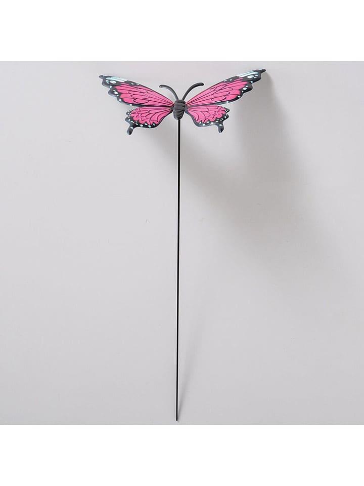 Boltze Gartenstab "Floriana" in Pink - (H)130 cm - onesize