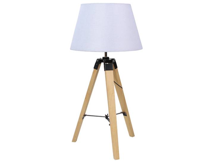 Tischleuchte, Holz, massiv, 35x35 cm, Lampen & Leuchten, Innenbeleuchtung, Tischlampen, Tischlampen
