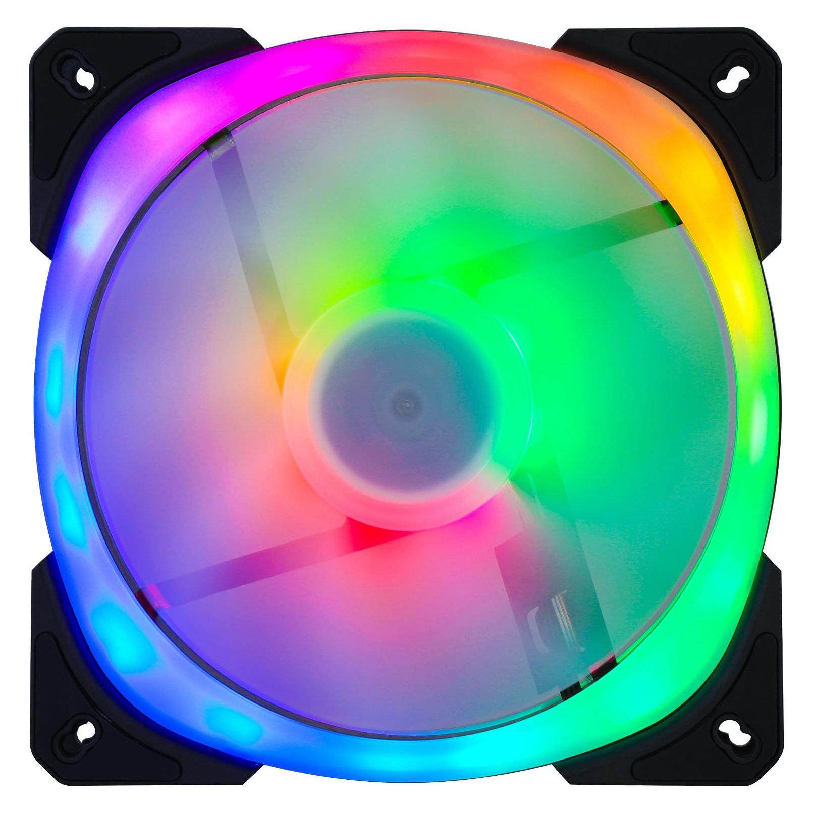 Gelid PC Gehäuse Lüfter mit AR LED Beleuchtung (140 mm, 1x) (FN-LYRA-01)