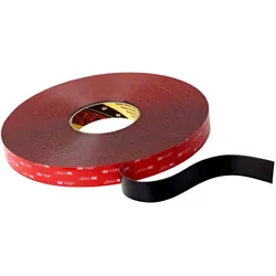 3M VHB Klebeband 5952F, Schwarz, 12 mm x 33 m, 1,1 mm