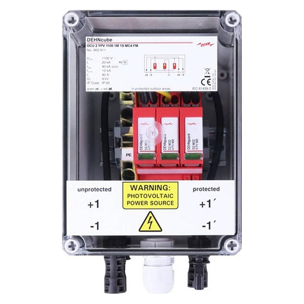Dehn GAK Typ 1+2 im Gehäuse IP65 f PV-Anlagen (900911)